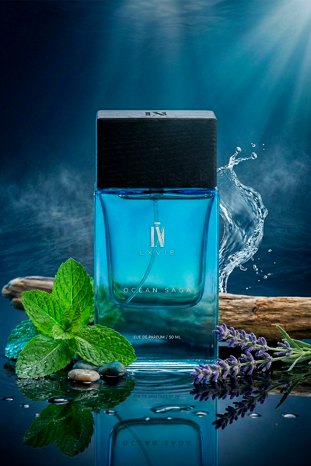 Ocean Saga – Fresh Aquatic Perfume for Men (50ml)