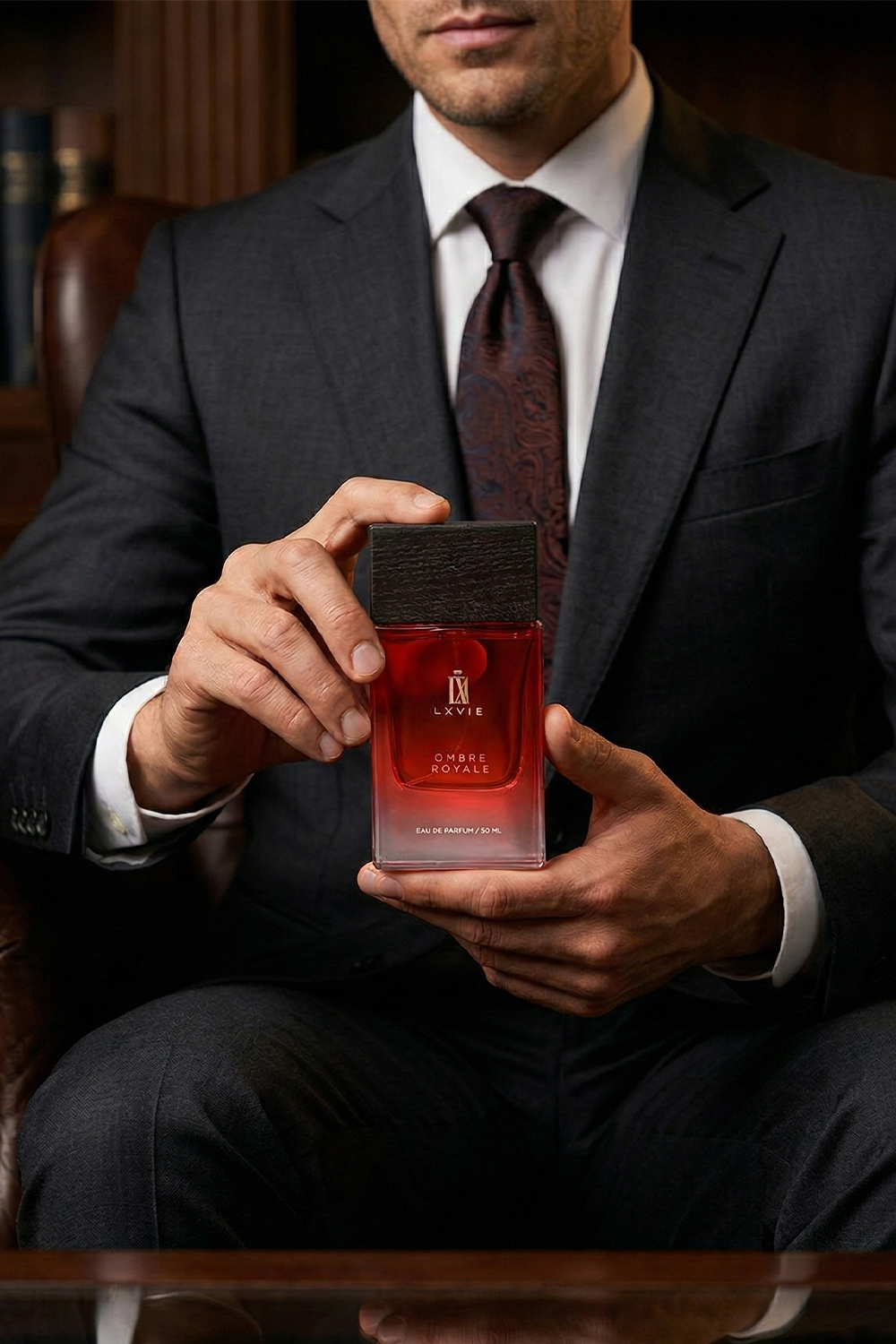 Ombre Royale – Warm Woody Oud Perfume for Men (50ml)