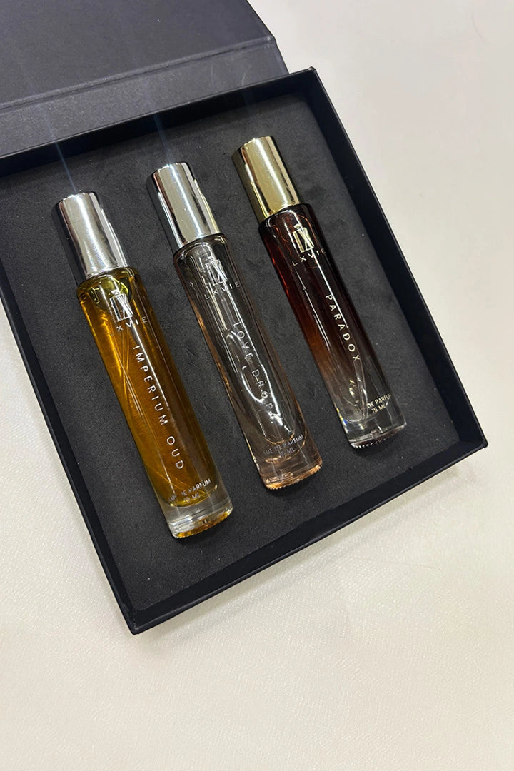 The Power Play Trio – 3 Mini Perfume Set (15ml Each)