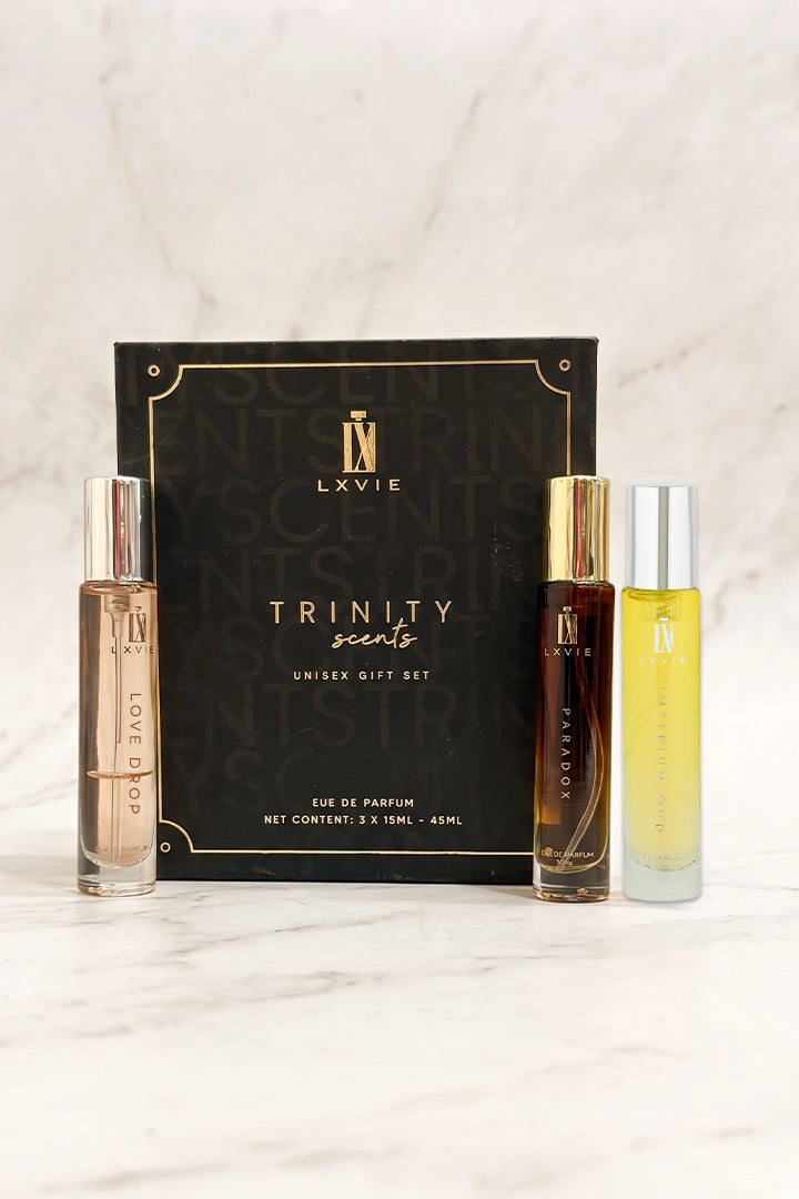 The Power Play Trio – 3 Mini Perfume Set (15ml Each) – LXVIE
