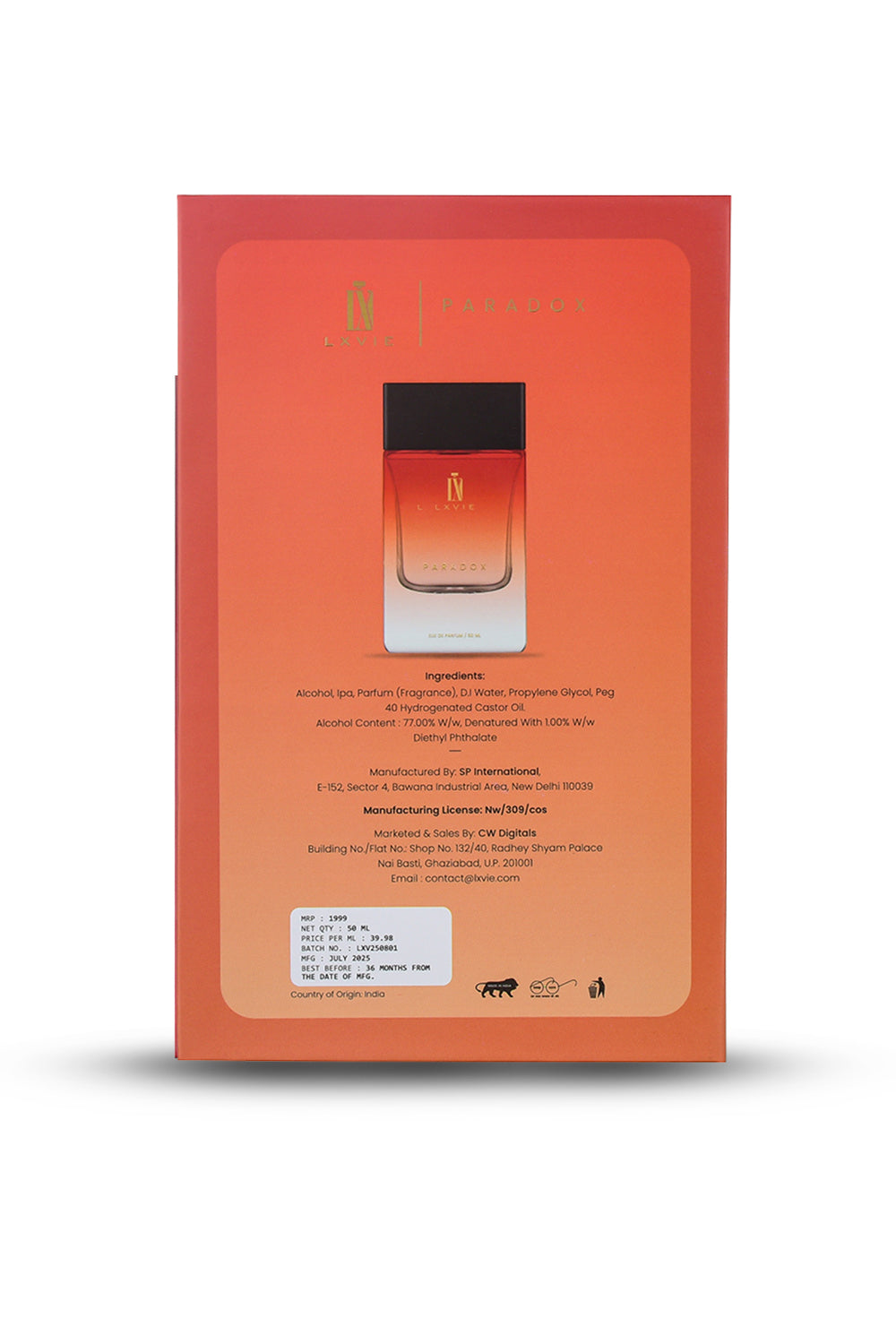 PARADOX  | DUALITY CRAFTED INTO PERFUME