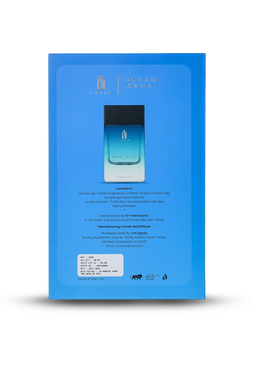 OCEAN SAGA | UNLEASH YOUR INNER TIDES PERFUME