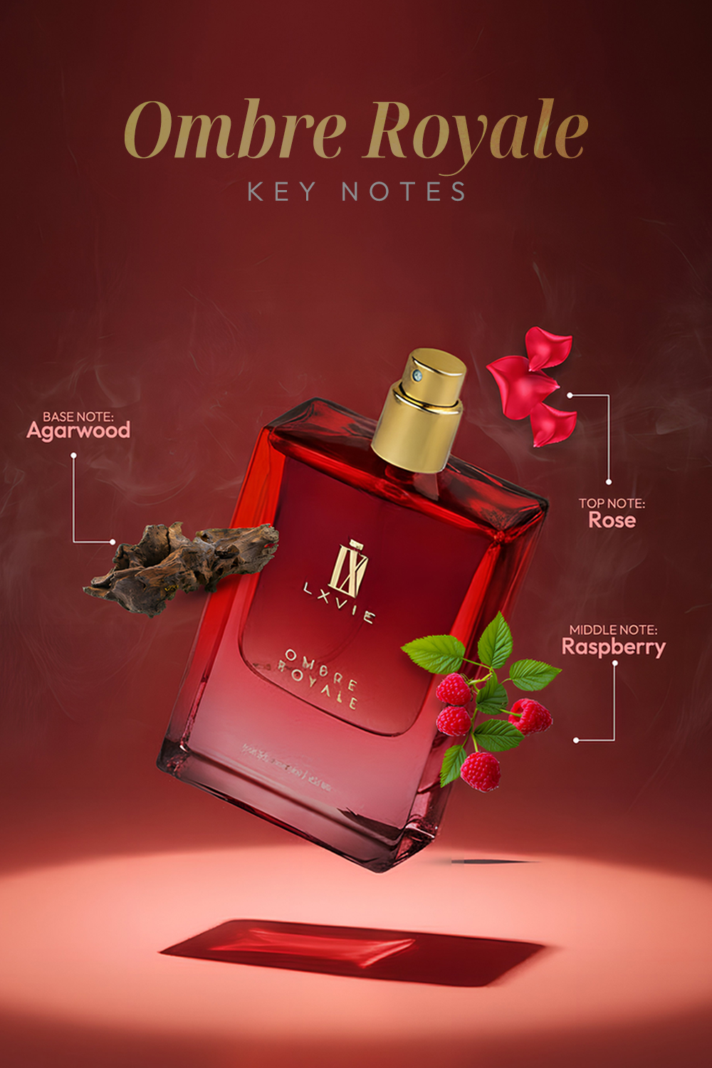 Ombre Royale – Warm Woody Oud Perfume for Men (50ml)