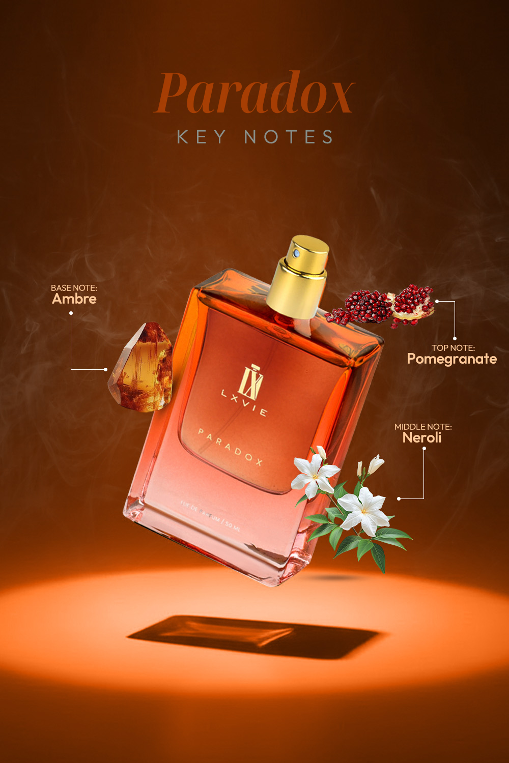 Paradox – Woody Spicy Unisex Perfume (50ml)