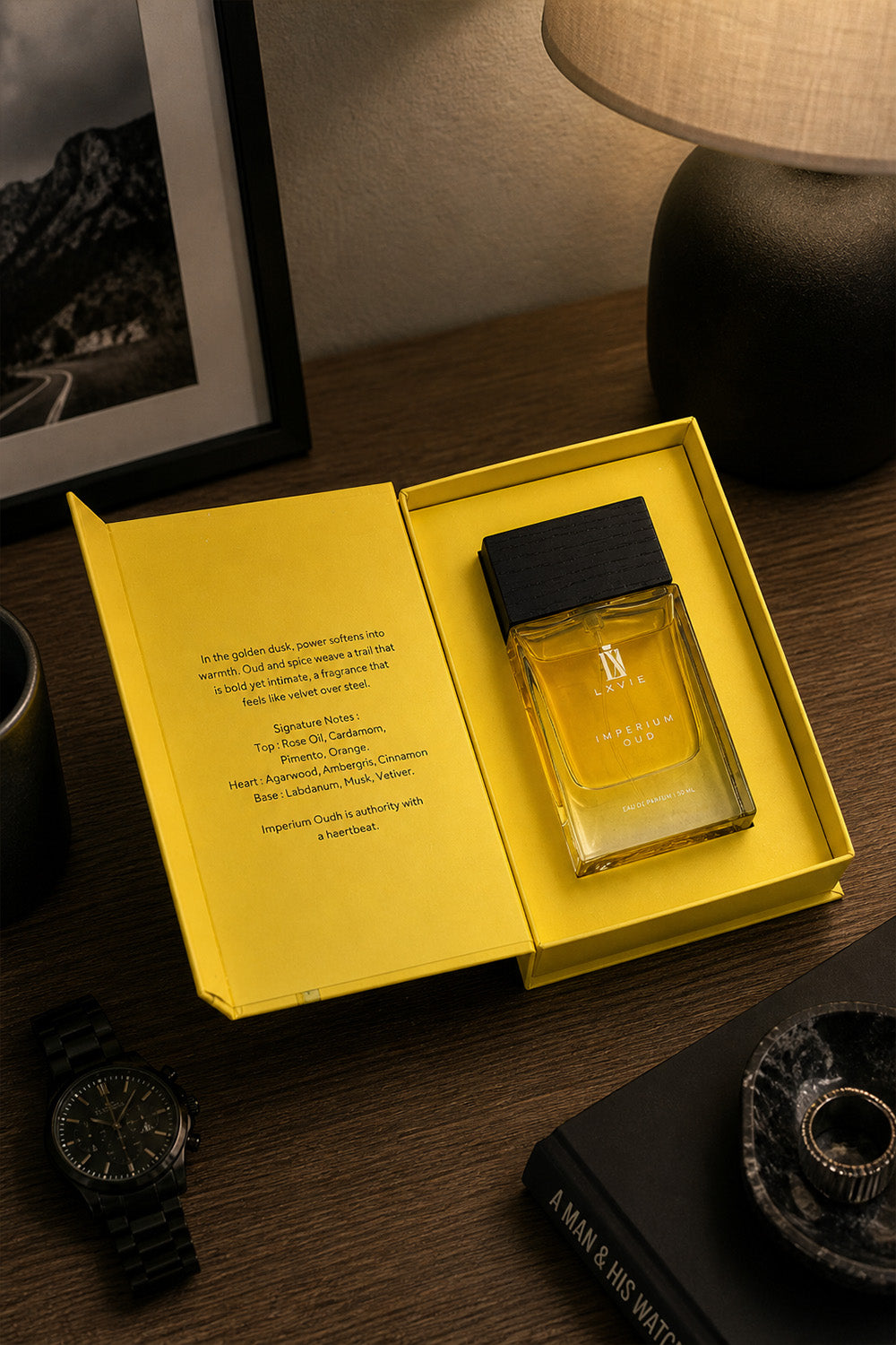 Imperium Oud – Smoky Oud Luxury Perfume for Men (50ml)